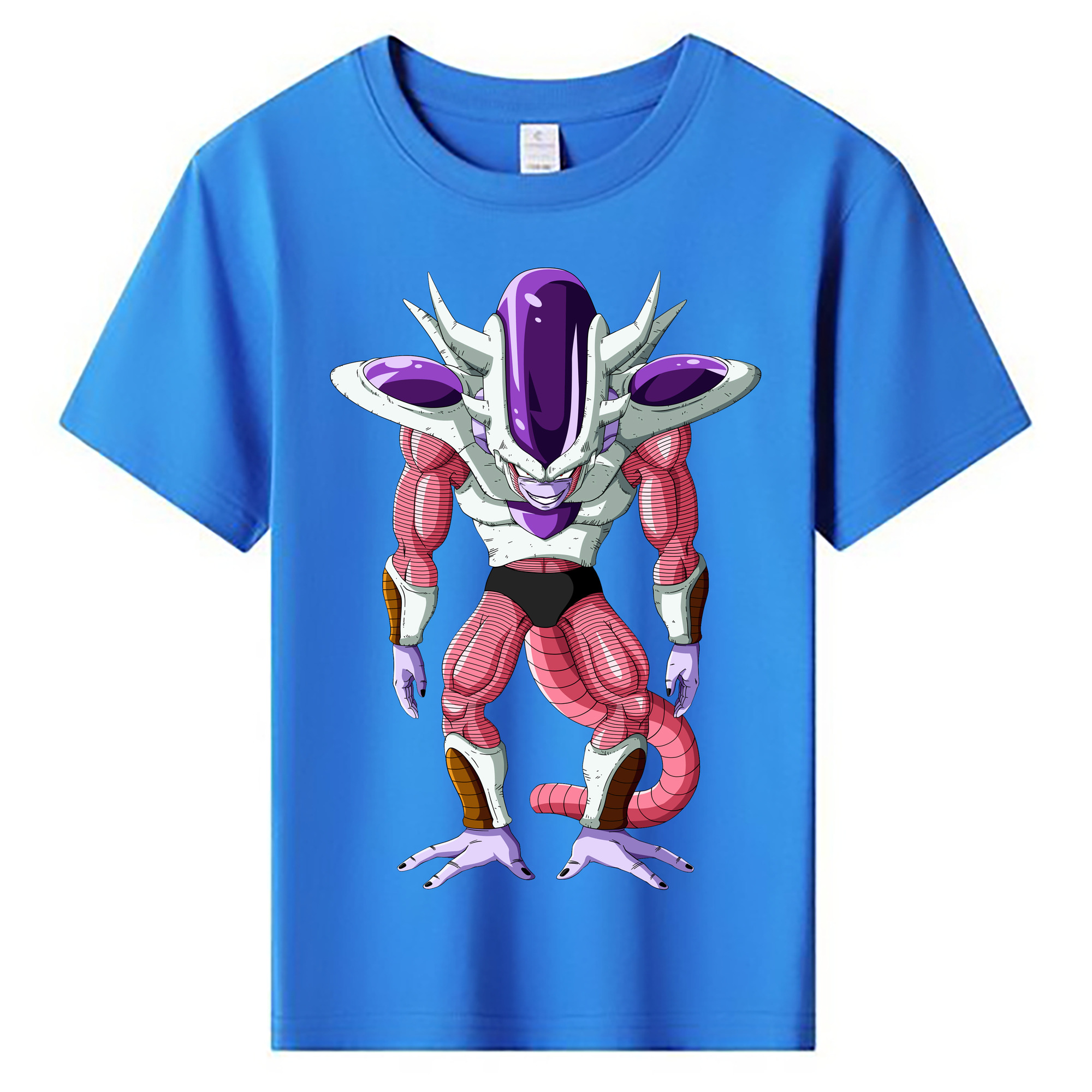 （画像用） ドラゴンボール フリーザ DRAGON BALL Frieza 綿100％キッズTシャツ（フロントプリント）